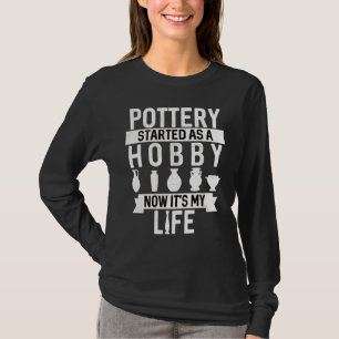 Pottery Ceramic Pot Artist Kiln Clay Design 3 T-Shirt
