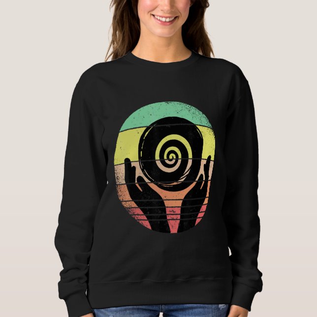 Pottery Ceramic Pot Artist Kiln Clay Design 9 Sweatshirt (Front)