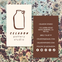 POTTERY Ceramics Studio Elegant Hand-drawn Icons 