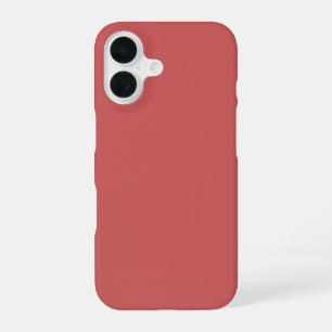 Pottery Clay Red iPhone 16 Case