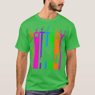 Pottery Colourful Bubbles T-Shirt