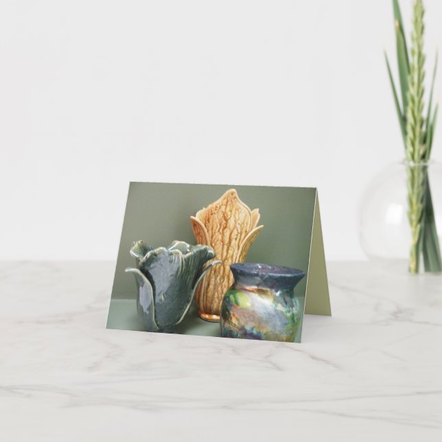 Pottery Designs Note Card (Front)