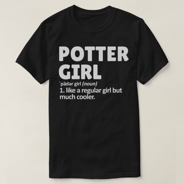 pottery girl T-Shirt (Design Front)