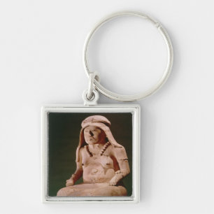 Pottery Goddess of the Hearth, Vera Cruz Key Ring