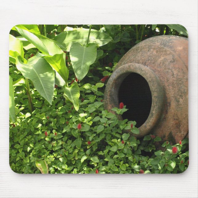 Pottery in the Garden Mousepad (Front)