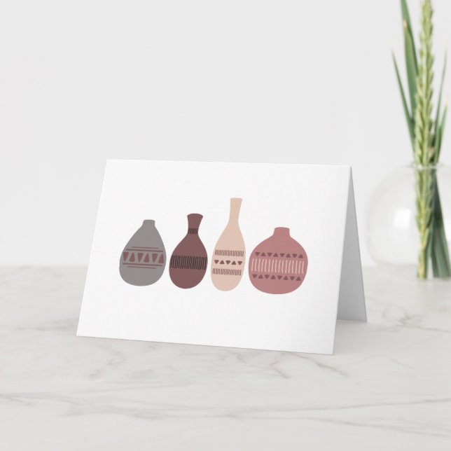 Pottery Jugs Card (Front)