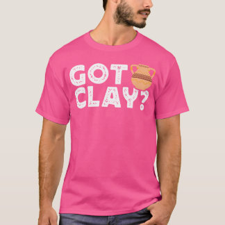 Pottery Love Ceramicist Throwing Clay Art Ceramic T-Shirt