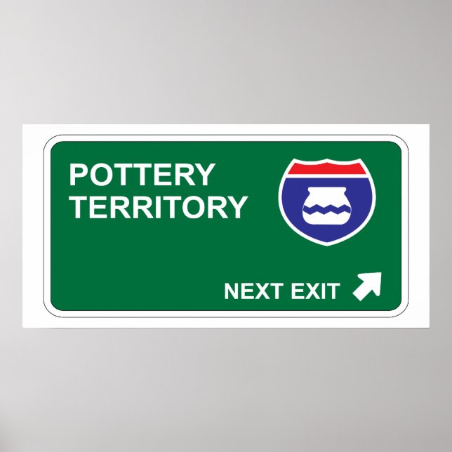 Pottery Next Exit Poster (Front)