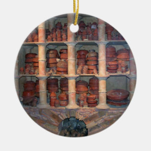 Pottery oven from Graufesenque, c.150 BC (photo) Ceramic Tree Decoration