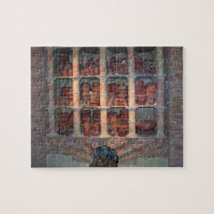 Pottery oven from Graufesenque, c.150 BC (photo) Jigsaw Puzzle