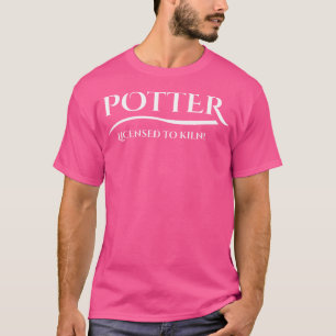 Pottery Pot Sculpting Earthenware Ceramist Clay Mu T-Shirt