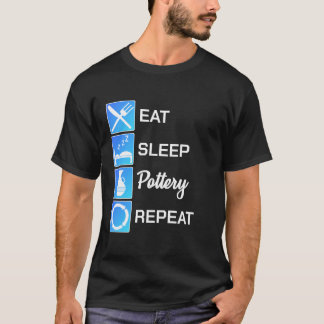 Pottery Potter Ceramics Handcraft Earthenware Gift T-Shirt