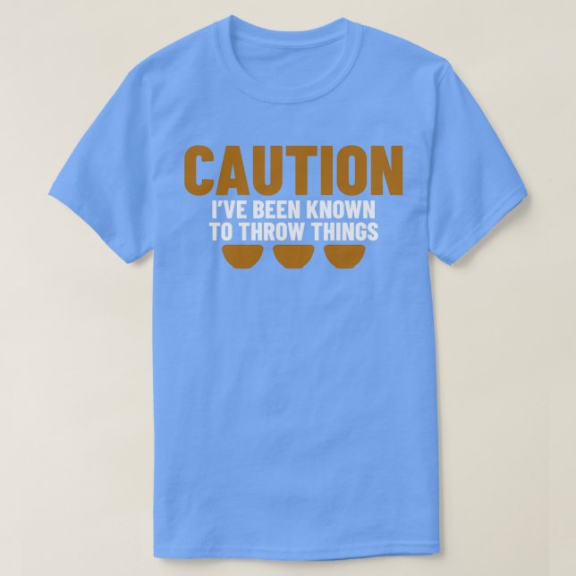 Pottery Potter Clay Ceramic 1 T-Shirt (Design Front)