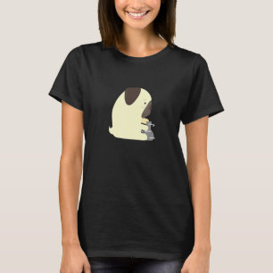 Pottery Pug Kiln Wheel Throwing Ceramicist T-Shirt