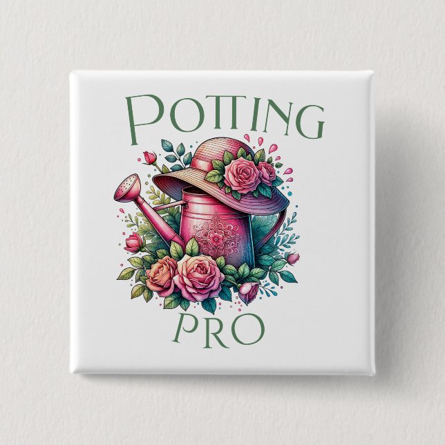 Potting Pro Button (Front)