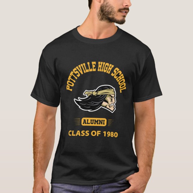 Pottsville Area High School T-Shirt (Front)