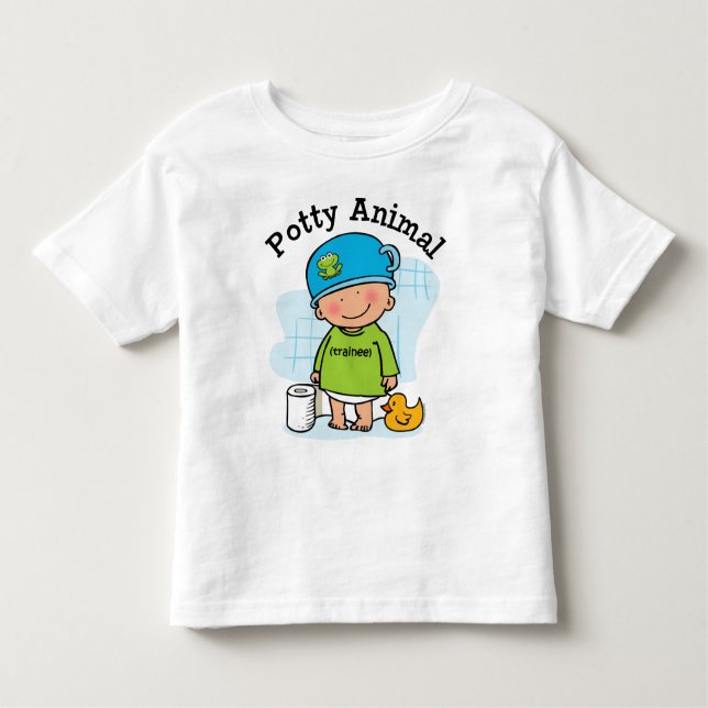Potty Animal Boy Shirt (Front)