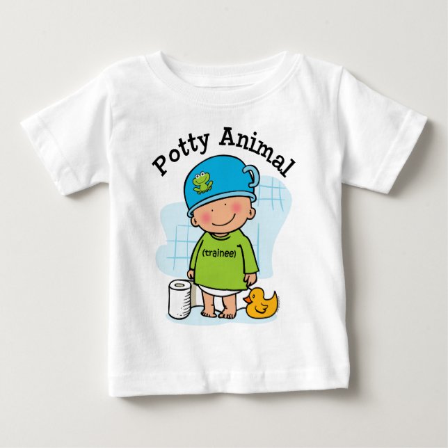 Potty Animal Boy Shirt (Front)