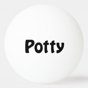 Potty Ping Pong Ball