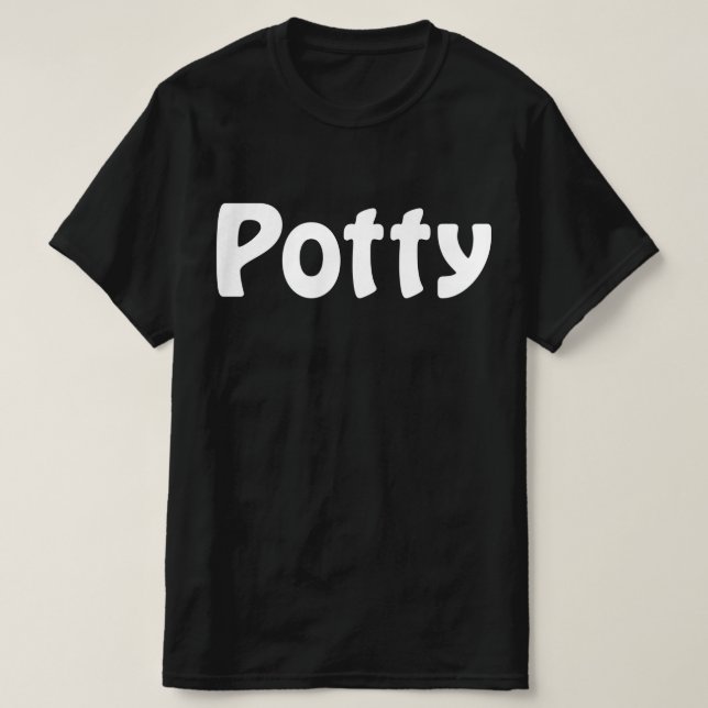 Potty T-Shirt (Design Front)