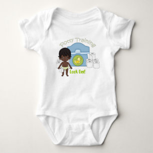 Potty Training baby bodysuit