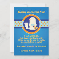 Potty Training Party Invitation
