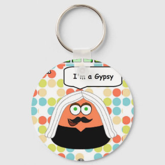 Pou Gypsy Basic Button Key Ring