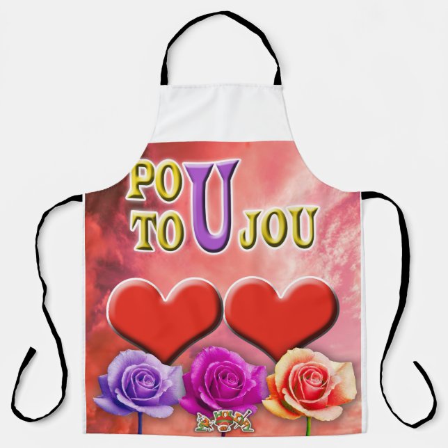 Pou Toujou Apron (Front)