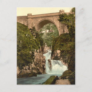 Poulaphouca Falls, County Wicklow Postcard