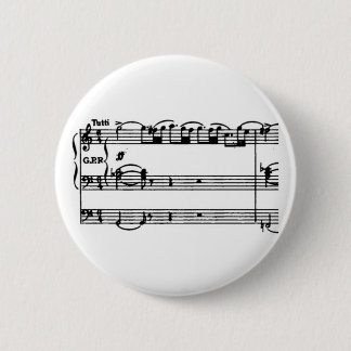 Poulenc Organ Concerto 6 Cm Round Badge
