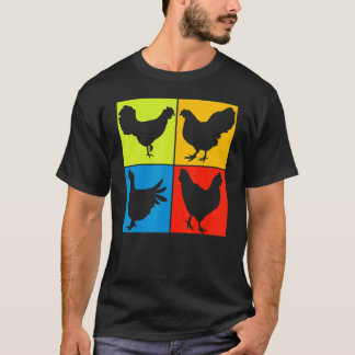 Poultry Farming Farm Animal Farmer Pop Chicken 1 T-Shirt