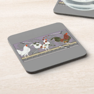 Poultry Painter Coaster