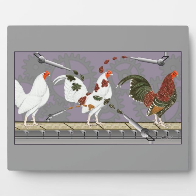 Poultry Painter Plaque (Front)