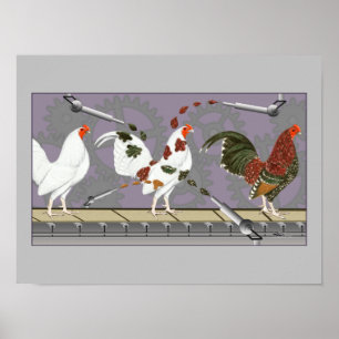 Poultry Painter Poster