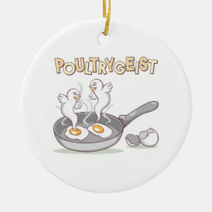 Poultrygeist Ceramic Tree Decoration