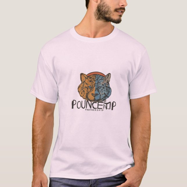 Pounce into Partnership  T-Shirt (Front)