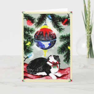 Pounce's First Christmas Card