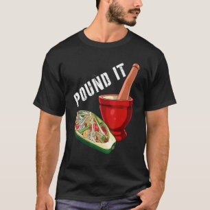 POUND IT Green Spicy Thai Papaya Salad TEE T KHMER
