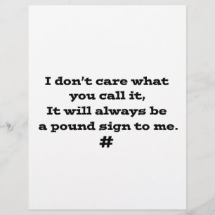 Pound Sign