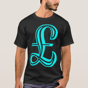 Pound Sign - Cyan T-Shirt