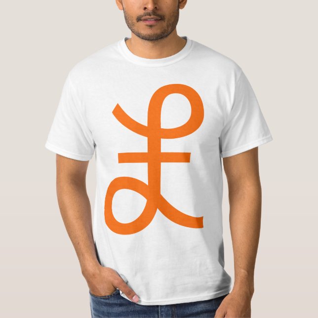 Pound Sign - Orange T-Shirt (Front)