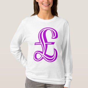 Pound Sign - Purple T-Shirt