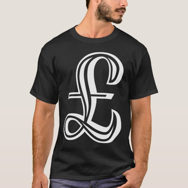 Pound Sign - White T-Shirt (Front)