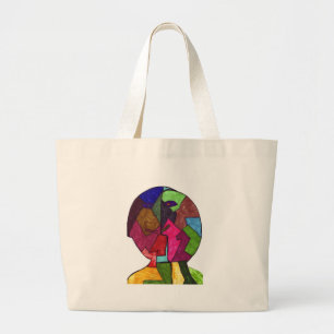 Pound-Tristan F Large Tote Bag