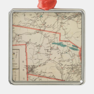 Poundridge, Lewisboro, N Salem towns Metal Tree Decoration