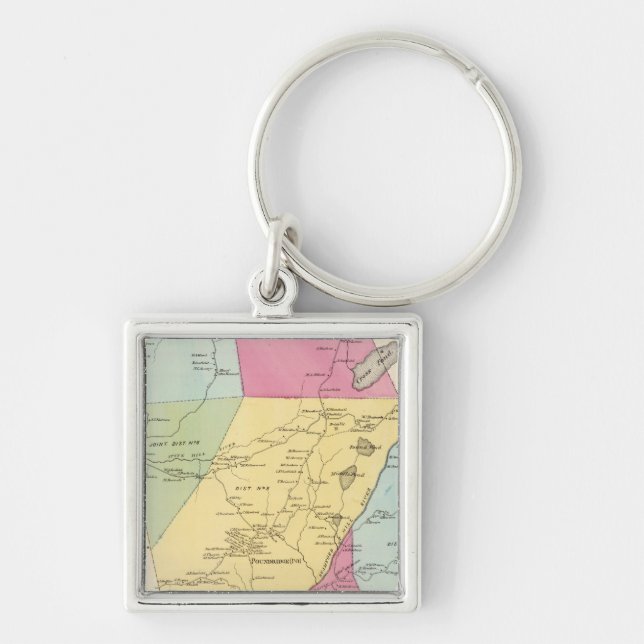 Poundridge, Town Key Ring (Front)