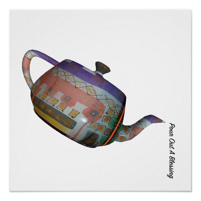 Pour Out A Blessing Poster (Front)