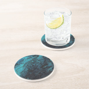 Poured Planet Stone Coaster