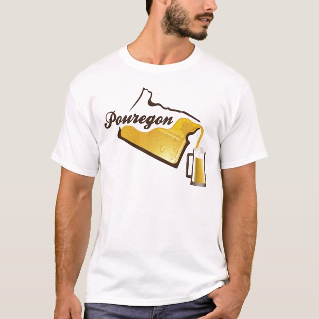 Pouregon Beer Design Shirt (Front)