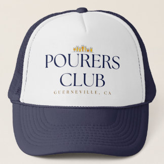 Pourers Club Trucker Hat – Glasses Row